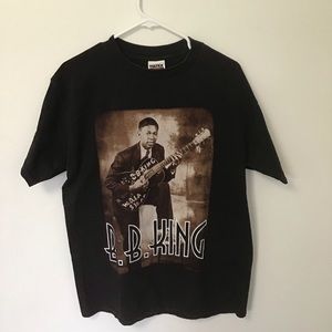 RARE B.B. King New Year’s Eve 1999 Memphis Concert Tultex T-shirt Size L…